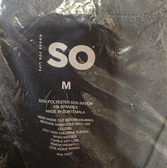 SO Short Sleeve Navy and White Tees - Picture 3 of 7